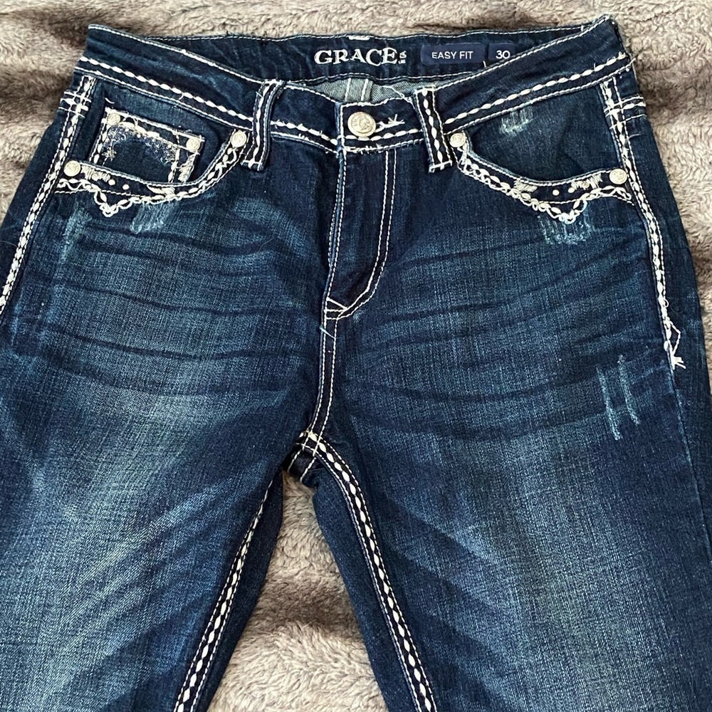 Grace in LA Boot cut jeans Size 30